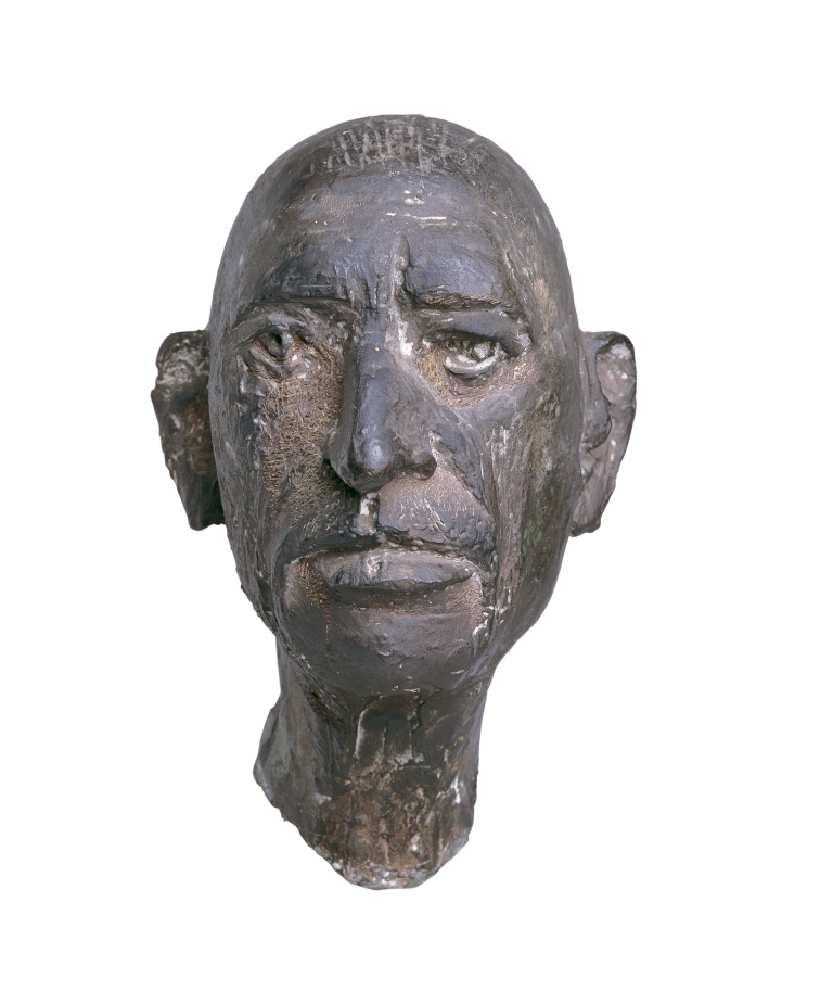 837 Marino Marini, Igor Stravinsky, 1951, brons, h 30 cm, Collectie Museum de Fundatie Heino-Wijhe Zwolle.jpg